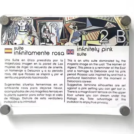 Infinitely Pink Picasso-inspired Rems 아파트 말라가